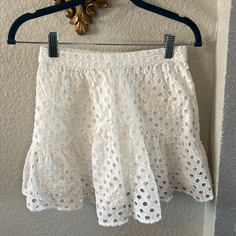 🍋Zara Eyelet Skirt🍋